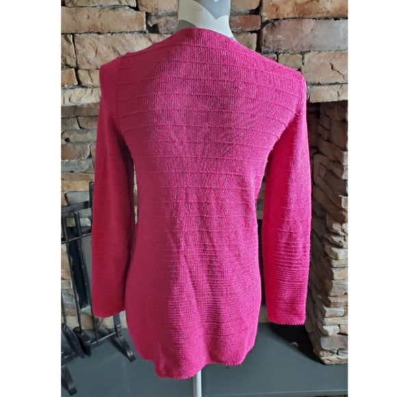 Nic+Zoe Cross Stitch Sweater SZ XS - Picture 5 of 8